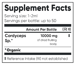Organic Cordyceps Tincture